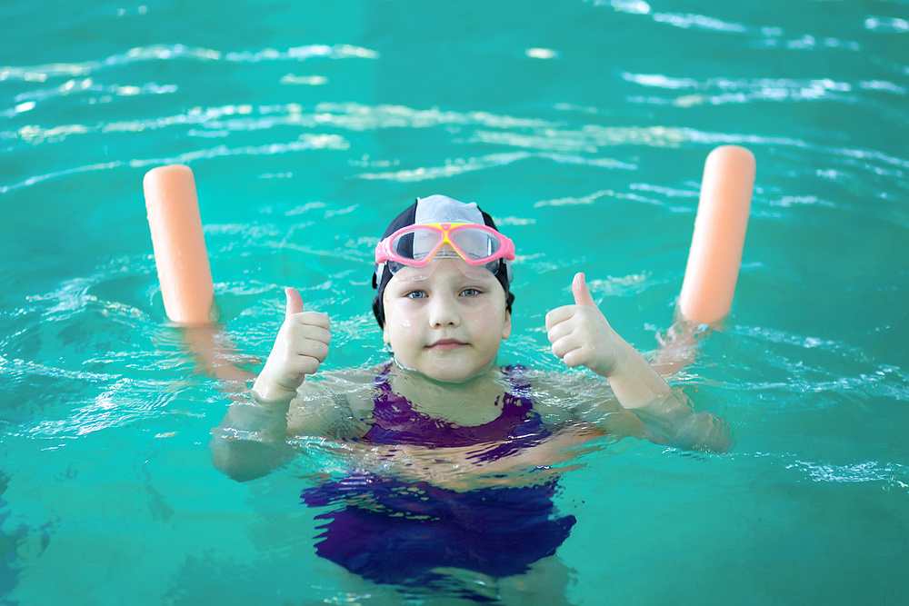 Aqualužáci - lekce plavání