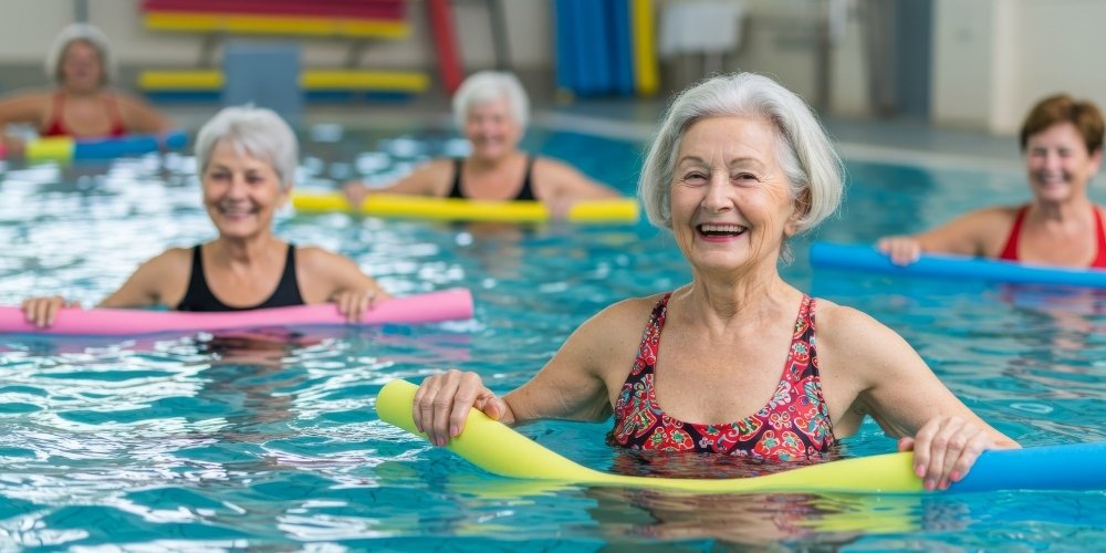 Aqua aerobic pro seniory